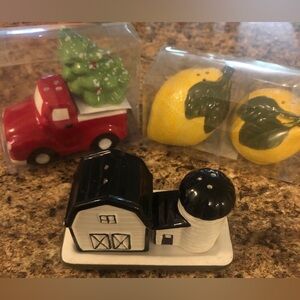 Salt and pepper shakers